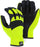 Majestic Hawk 2136HY Hi Vis Yellow Armor Skin Mechanic Style Knit Gloves Slip-on (DOZEN): Global Construction Supply