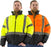 Safety Jacket Majestic 75-1314 CL3 Hi Vis Orange Bomber Jacket: Global Construction Supply