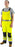 Majestic 75-2357 High Visibility Yellow/Black Quilted, Insulated Waterproof Bib Overalls: Global Construction Supply