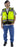 Safety Vest Majestic 75-3237 CL2 Hi Vis Surveyor's Vest