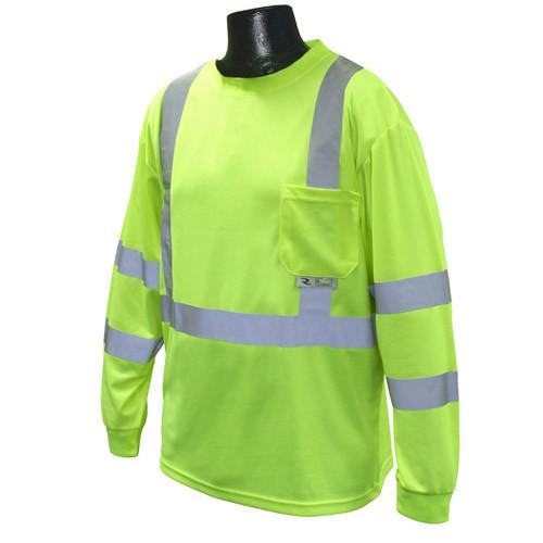 Radians ST21-3 Type R Class 3 Long Sleeve T-Shirt with MAX-DRI™: Global Construction Supply
