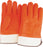 Majestic 3371G Orange PVC Dipped Gloves Gritty Finish Foam Lined Safety Cuff (DOZEN) - Global Construction Supply