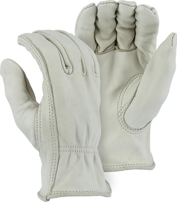 Majestic 1510BA Extra Heavy Cowhide Leather Driver Gloves (DOZEN) - Global Construction Supply