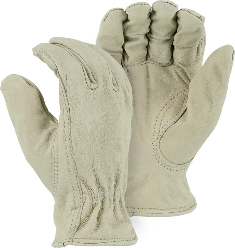 Majestic 1510P Pigskin Leather Driver Gloves (DOZEN) - Global Construction Supply