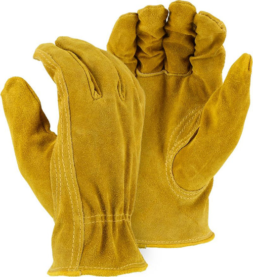 Majestic 1512R Split Camel Leather Driver Gloves (DOZEN) - Global Construction Supply
