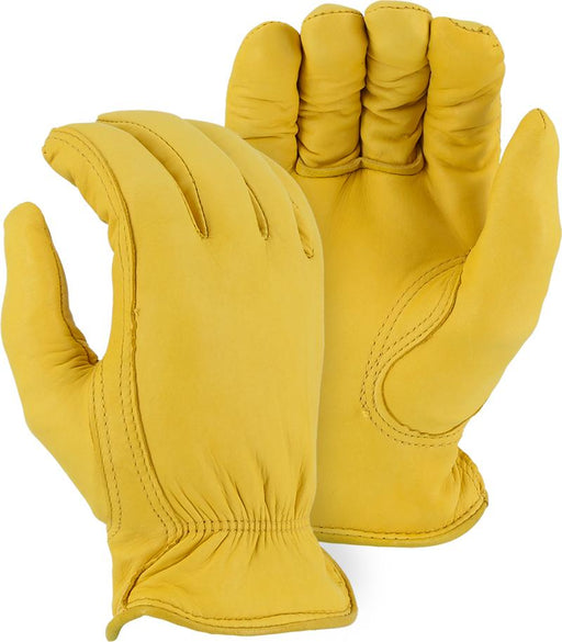 Majestic 1542T Deerskin Leather Driver Gloves Thinsulate Lined (DOZEN) - Global Construction Supply