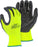 Majestic 3229HVY Hi Vis Yellow SuperDex Elite Gloves Foam Nitrile Palm Coated (DOZEN) - Global Construction Supply