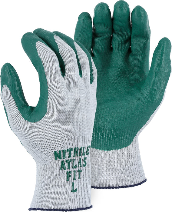 Majestic 3230 Atlas® Green Nitrile Coated Glove (DOZEN)