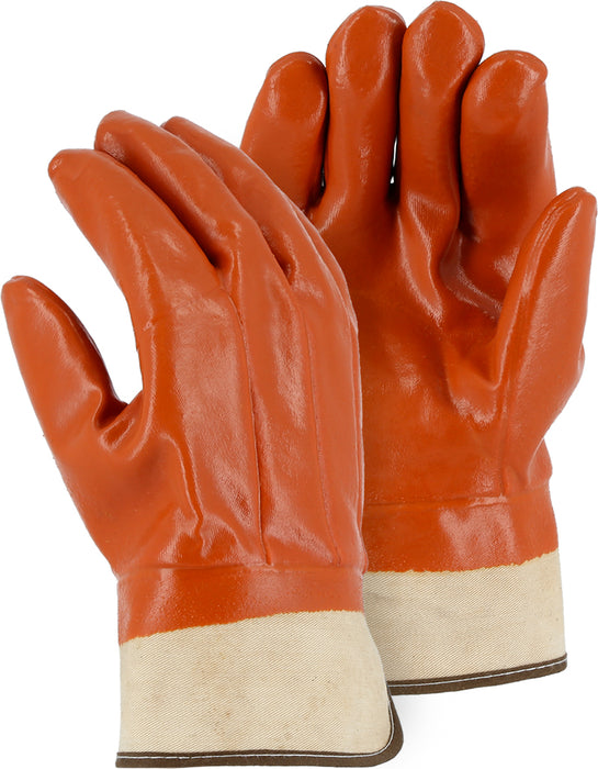 Majestic 3371C Winter Lined PVC Work Glove with Safety Cuff (DOZEN)