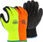 Majestic 3396HY Polar Penguin Winter Lined Hi Vis Yellow Knit Gloves (DOZEN) - Global Construction Supply