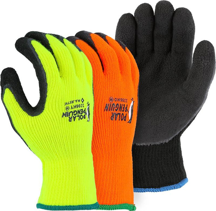 Majestic 3396BK Polar Penguin Winter Lined Black Knit Gloves (DOZEN) - Global Construction Supply