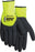 Majestic 3399KNY Emperor Penguin Insulated Waterproof 3/4 Nitrile Dip Hi Vis Yellow Gloves (DOZEN) - Global Construction Supply