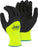 Majestic 3399KNY Emperor Penguin Insulated Waterproof 3/4 Nitrile Dip Hi Vis Yellow Gloves (DOZEN) - Global Construction Supply