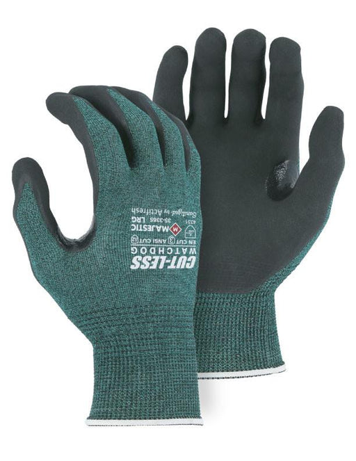 Majestic 35-3365 Cut-Less WatchDog Cut Resistant Gloves with Extreme Grip (DOZEN): Global Construction Supply