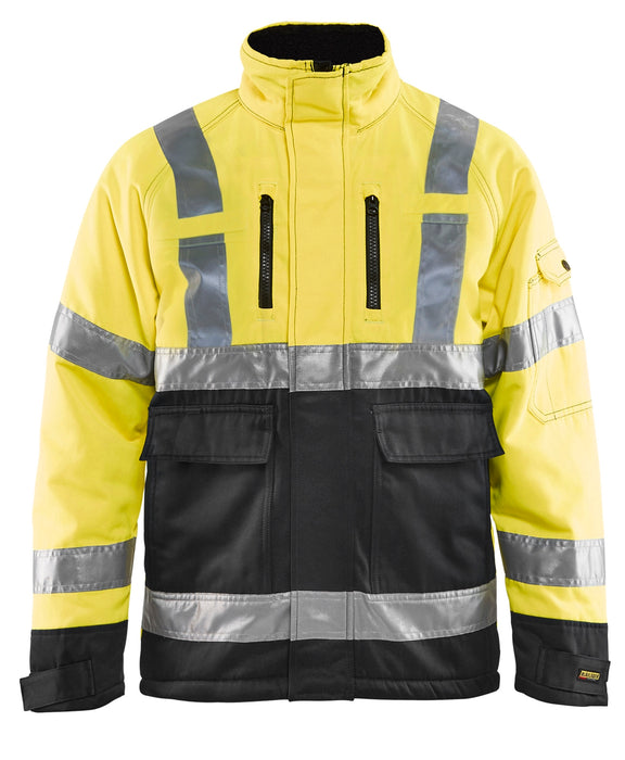 Hi-Vis Yellow Safety Jacket Blaklader Hi-Vis Winter Jacket 4927