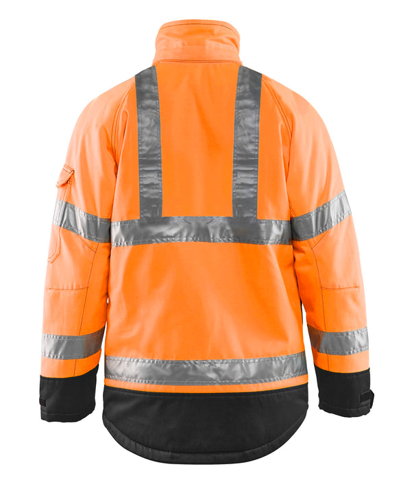 Orange Quilt Polyester Traffic Safety Jacket - Safety Supplies America