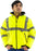 Safety Jacket Majestic 75-1300 Hi Vis CL3 Yellow Bomber Jacket: Global Construction Supply