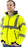 Safety Jacket Majestic 75-1301 CL3 Hi Vis Yellow Bomber Jacket: Global Construction Supply