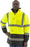 Safety Jacket Majestic 75-1303 CL3 Hi Vis Yellow Parka: Global Construction Supply