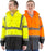 Safety Jacket Majestic 75-1306 Hi Vis Orange Rain Jacket with Black Bottom: Global Construction Supply