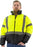 Safety Jacket Majestic 75-1313 CL3 Hi Vis Yellow Bomber Jacket: Global Construction Supply