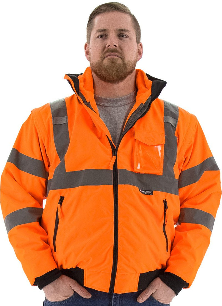 Safety Jacket Majestic 75-1382 CL3 Hi Vis Transformer Jacket