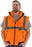 Safety Jacket Majestic 75-1382 CL3 Hi Vis Orange Transformer Jacket: Global Construction Supply