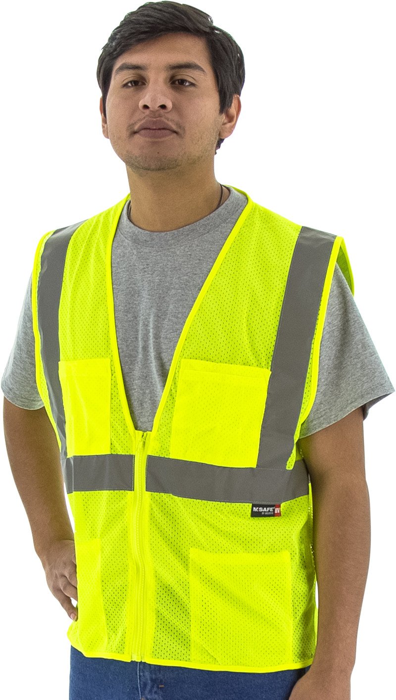 Mesh hi vis on sale vest