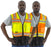 Safety Vest Majestic 75-3240 CL2 Hi Vis Vest with Black: Global Construction Supply