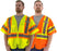 Safety Vest Majestic 75-3305 CL3 Hi Vis Breakaway Vest: Global Construction Supply