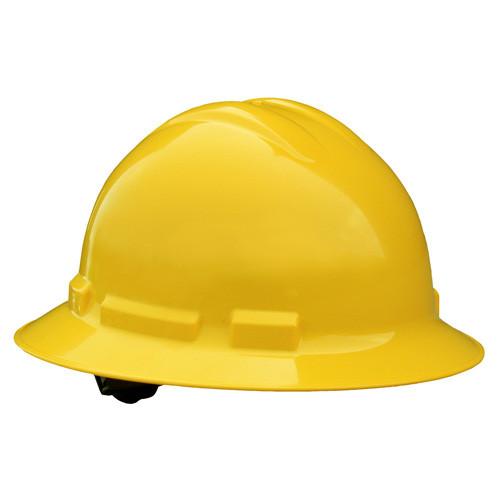 Radians QUARTZ™ QHR4 4 Pt Ratchet Full Brim Hard Hats - Minimum 20: Global Construction Supply