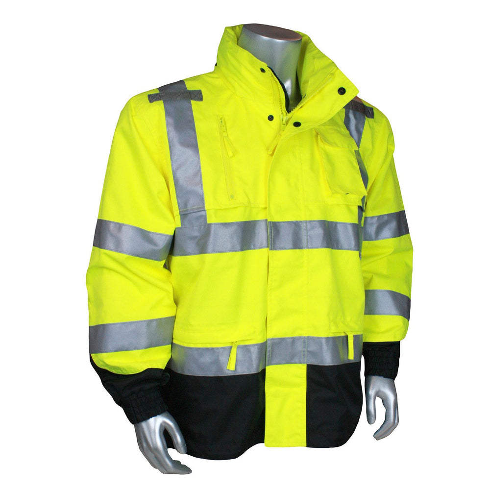 Safety Jacket Radians RW32-3Z1Y Class 3 Heavy Duty Rip Stop Jacket: Global Construction Supply