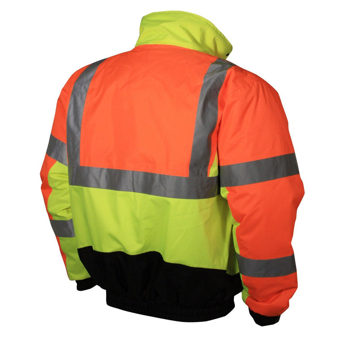Safety Jacket Radians SJ12 Class 3 Weather Proof Multi-Color Bomber Jacket: Global Construction Supply
