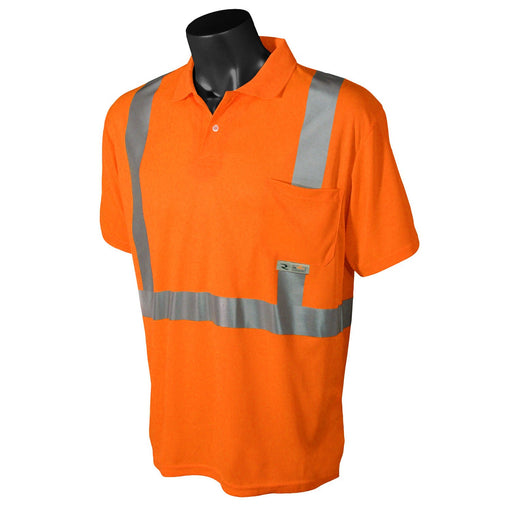 Radians ST12-2 Type R Class 2 Hi-Viz Safety Polo with MAX-DRI™: Global Construction Supply