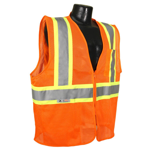 Radians SV225 CLASS 2 Self Extinguishing Two Tone Trim Safety Vest: Global Construction Supply