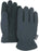 Majestic 1665 Black Deerskin Split Leather Driver Gloves Heatlok Lined (DOZEN) - Global Construction Supply