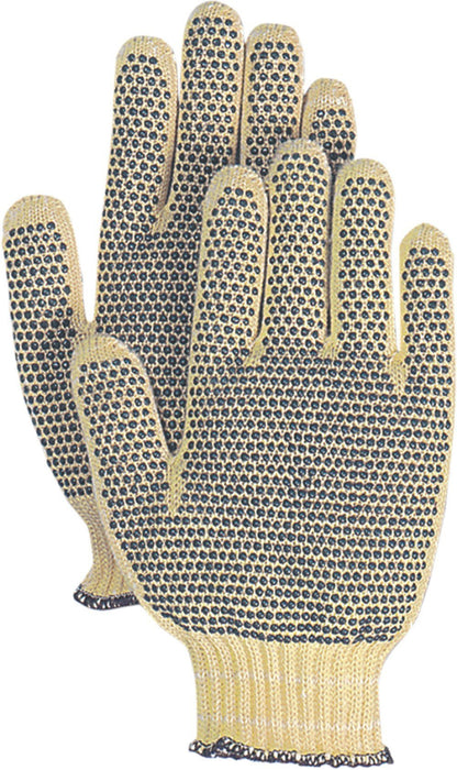 Majestic 3110P Cut Resistant Gloves Kevlar Cotton Plated Knit (DOZEN) - Global Construction Supply