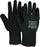Majestic 3388BK M-Safe Thermal Grip Blue Knit Gloves Black Rubber Palm Dipped Lined (DOZEN) - Global Construction Supply
