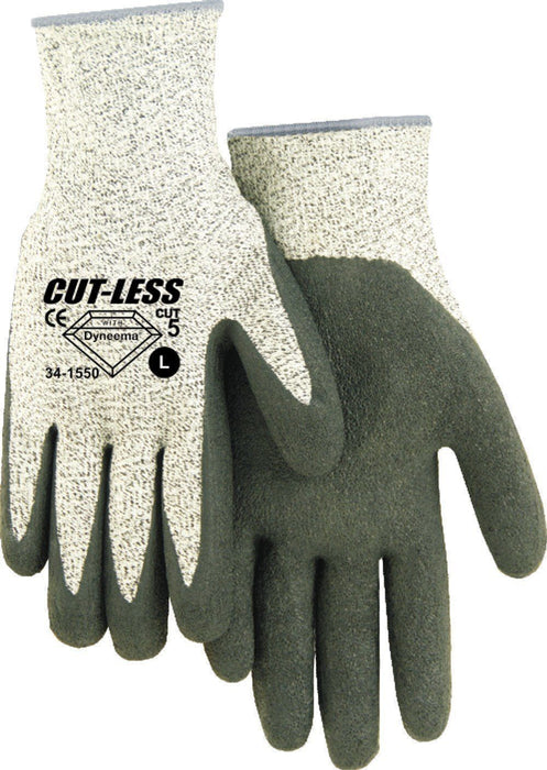 Majestic 34-1550 Cut Resistant Gloves Dyneema Latex Palm Cut 5 (DOZEN) - Global Construction Supply