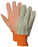 Majestic 3405HV Hi Vis Orange 10oz Cotton Canvas Gloves (DOZEN) - Global Construction Supply