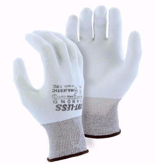 Majestic 37-3435 Cut Resistant Gloves Dyneema Diamond 13-gauge Polyurethane Palm (DOZEN): Global Construction Supply