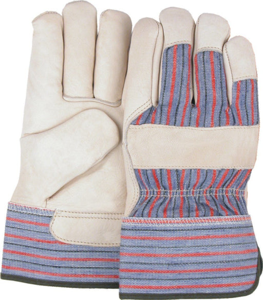 Majestic K3 Grain Cowhide Leather Palm Work Gloves Safety Cuff (DOZEN): Global Construction Supply