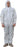 Majestic 74-302 ResisTEX PP/CPE Coated Coverall Elastic Wrist/Ankles Attached Hood (CASE): Global Construction Supply