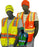 Safety Vest Majestic 75-3225 CL2 DOT Striped Safety Vest: Global Construction Supply