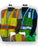 Safety Vest Majestic 75-3325 CL3 Hi Vis Vest with D-Ring: Global Construction Supply